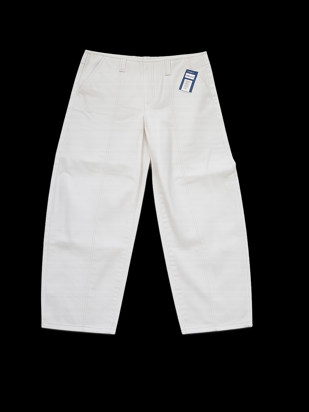 NWT - Women's Universal Thread Off-White Wide-Leg Barrel Denim